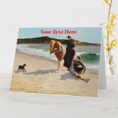 Winslow Homer Amerikaanse kunst Kaart (Gele Bloem)