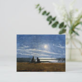 Winslow Homer aquarel, Moonlight, Briefkaart (Staand voorkant)