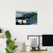 Winslow Homer art, Indiaas dorp, Adirondacks Poster (Thuiskantoor)