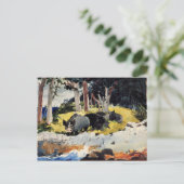 Winslow Homer - Bermuda Settlers Briefkaart (Staand voorkant)