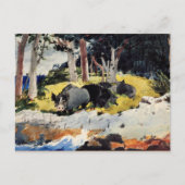 Winslow Homer - Bermuda Settlers Briefkaart (Voorkant)