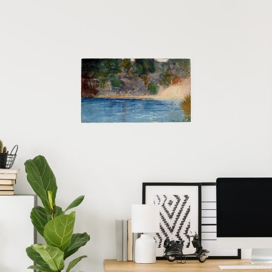 Winslow Homer Blue Spring Poster (Thuiskantoor)