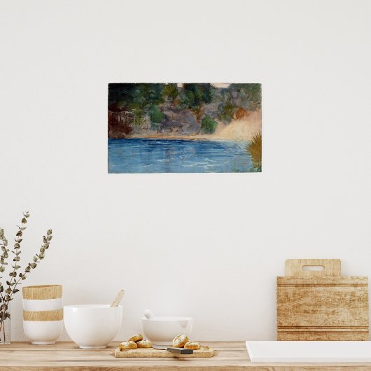 Winslow Homer Blue Spring Poster (Keuken)