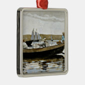 Winslow Homer - Boys in een Dory Metalen Ornament (Rechts)