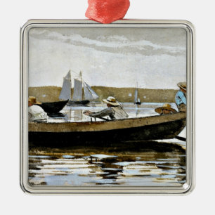 Winslow Homer - Boys in een Dory Metalen Ornament