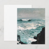 Winslow Homer - Cannon Rock (Voorkant / Achterkant)