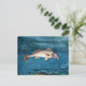 Winslow Homer Channel Bass Briefkaart (Staand voorkant)