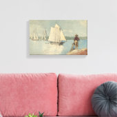  Winslow Homer Clear Sailing Canvas Afdruk (Insitu (Woonkamer))
