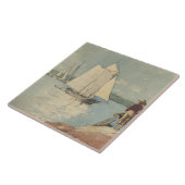  Winslow Homer Clear Sailing Tegeltje (Zijkant)