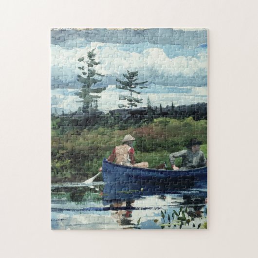Winslow Homer - De blauwe boot Legpuzzel (Verticaal)