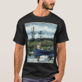 Winslow Homer - De blauwe boot T-shirt (Voorkant)