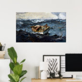 Winslow Homer de Golfstroom Poster (Thuiskantoor)