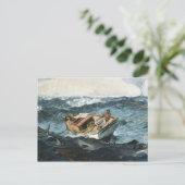 Winslow Homer De Golfstroom Schilderij Kunst Print Briefkaart (Staand voorkant)