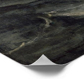 Winslow Homer de mist waarschuwing Poster (Hoek)