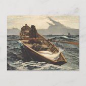 Winslow Homer - de Mistwaarschuwing Briefkaart (Voorkant)