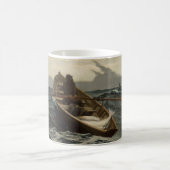 Winslow Homer - de Mistwaarschuwing Koffiemok (Center)