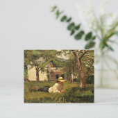 Winslow Homer - De Nooning Briefkaart (Staand voorkant)