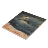  Winslow Homer Fish en Butterflies Tegeltje (Zijkant)