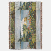 Winslow Homer Flower Garden en Bungalow Bermuda Deken (Voorkant Verticaal)