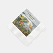 Winslow Homer Flower Garden en Bungalow Bermuda Servet (Hoek)