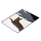 WINSLOW HOMER: FOX HUNT, 1893 NOTITIEBOEK (Linkerzijde)