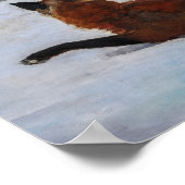 Winslow Homer Fox Hunt Poster (Hoek)