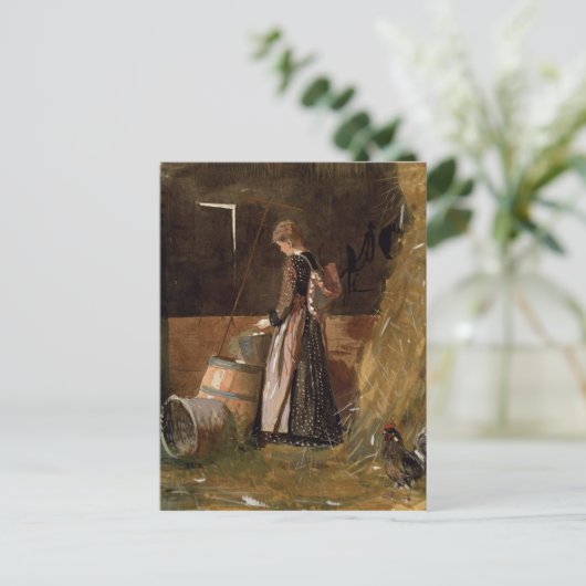  winslow Homer Fresh Eggs Briefkaart (Staand voorkant)