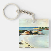 Winslow Homer - Gallows Island Sleutelhanger (Voorkant)