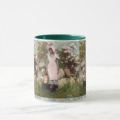 Winslow Homer Girl en Laurel Mok (Midden)