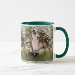 Winslow Homer Girl en Laurel Mok