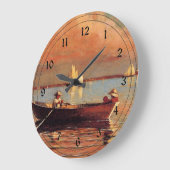 Winslow Homer: Glouchester Harbour, 1873, kunstwer Grote Klok (Hoek)