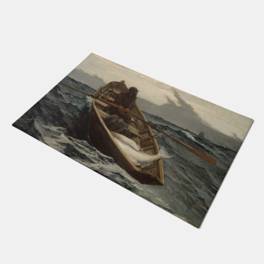  Winslow Homer Halibut Vist Deurmat (Schuin)