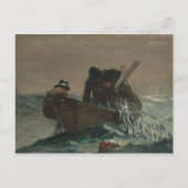 Winslow Homer - het haringnet Briefkaart (Voorkant)