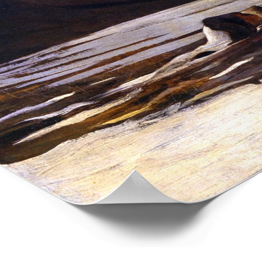 Winslow Homer Hound en Hunter Poster (Hoek)