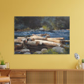  Winslow Homer Hudson Canvas Afdruk (Insitu (Woonkamer))