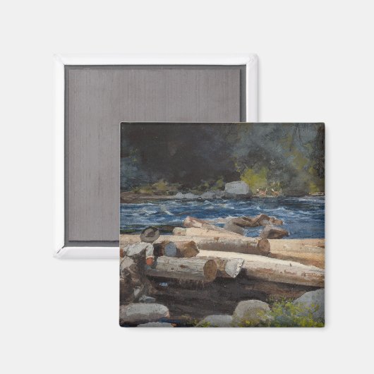  Winslow Homer Hudson Magneet (Voorkant / Achterkant)