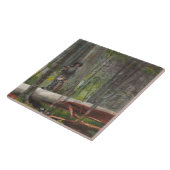 Winslow Homer - Hunter in de Adirondacks Tegeltje (Zijkant)