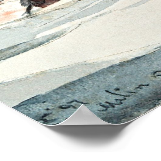 Winslow Homer, Ile Malin Poster (Hoek)