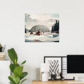 Winslow Homer, Ile Malin Poster (Thuiskantoor)