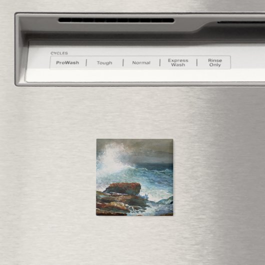 Winslow Homer - Incoming Tide, 1885, kunstwerk Magneet (Insitu (Vaatwasser))