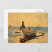 Winslow Homer Jongens in een Dory Briefkaart (Voorkant / Achterkant)