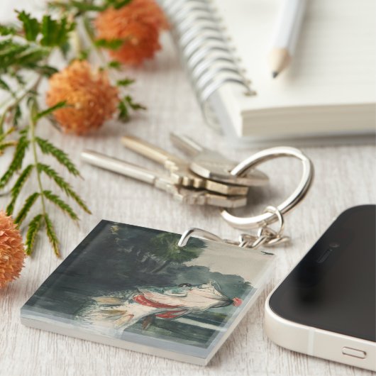  Winslow Homer Life Size Black Bass Sleutelhanger (Voorkant Rechts)