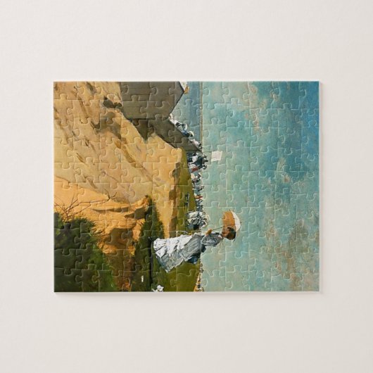 Winslow Homer - Long Branch, New Jersey Legpuzzel (Horizontaal)