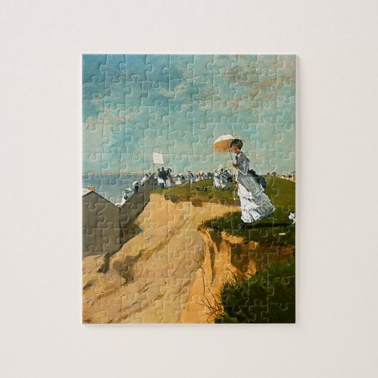 Winslow Homer - Long Branch, New Jersey Legpuzzel (Verticaal)