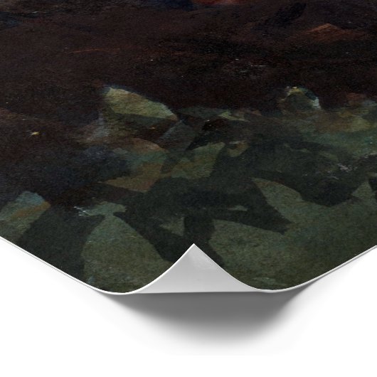 Winslow Homer Mink Pond Poster (Hoek)