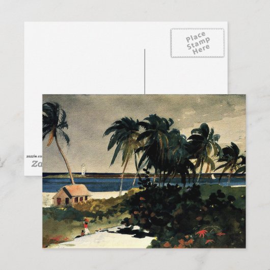 Winslow Homer - Nassau Briefkaart (Voorkant / Achterkant)
