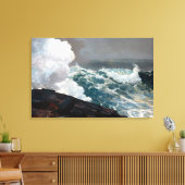 Winslow Homer Northeaster Canvas Afdruk (Insitu (Woonkamer))