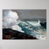 Winslow Homer Northeaster Poster (Voorkant)