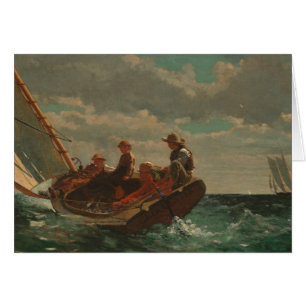 Winslow Homer - Opbroeden (een eerlijke wind)