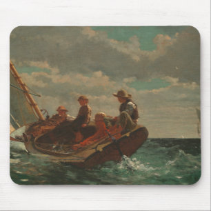 Winslow Homer - Opbroeden (een eerlijke wind) Muismat